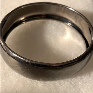 Estate gunmetal silver in color bracelet